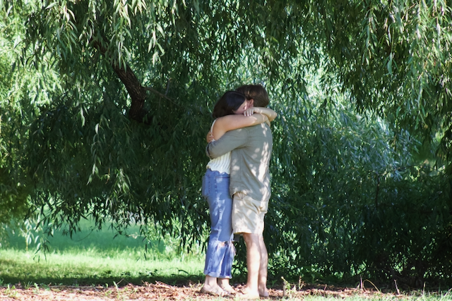 Morgan and Jesse engagement photo