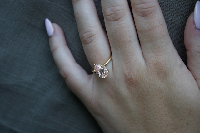 Morgan and Jesse engagement photo